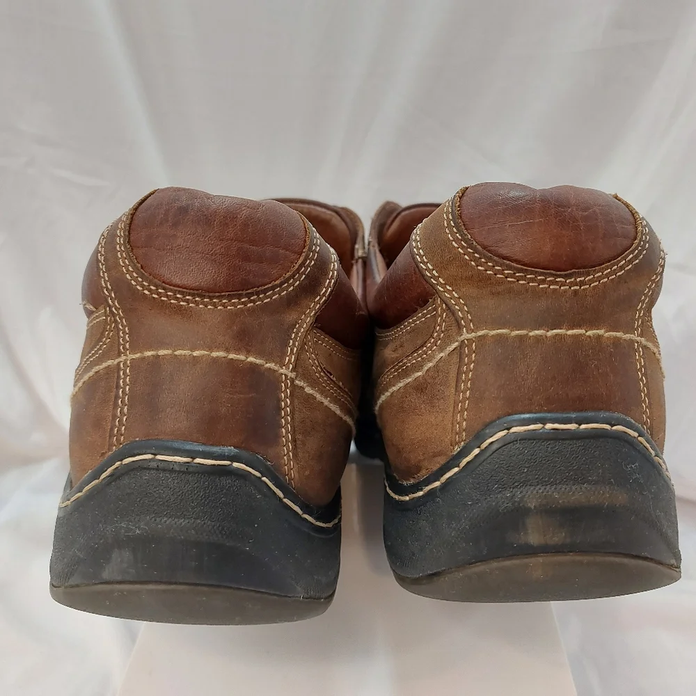 JOHNSTON & MURPHY Men's 25-2032‎ XC4 WP Brown Leather Shoes Sz 13M VTG